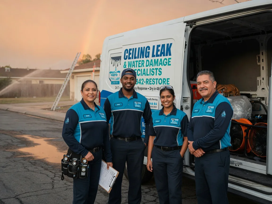 Ceiling Leak Cleanup company in Elrama, PA